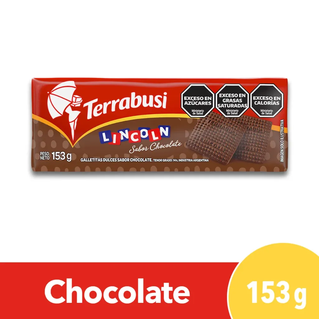 Lincoln Chocolate x153g (x60)