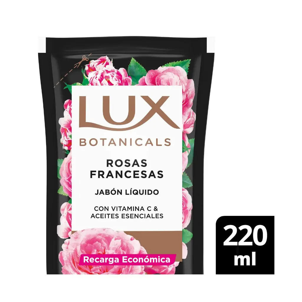 [100950] Lux Jabon Líquido Rosas Francesas DP x220ml (x12)