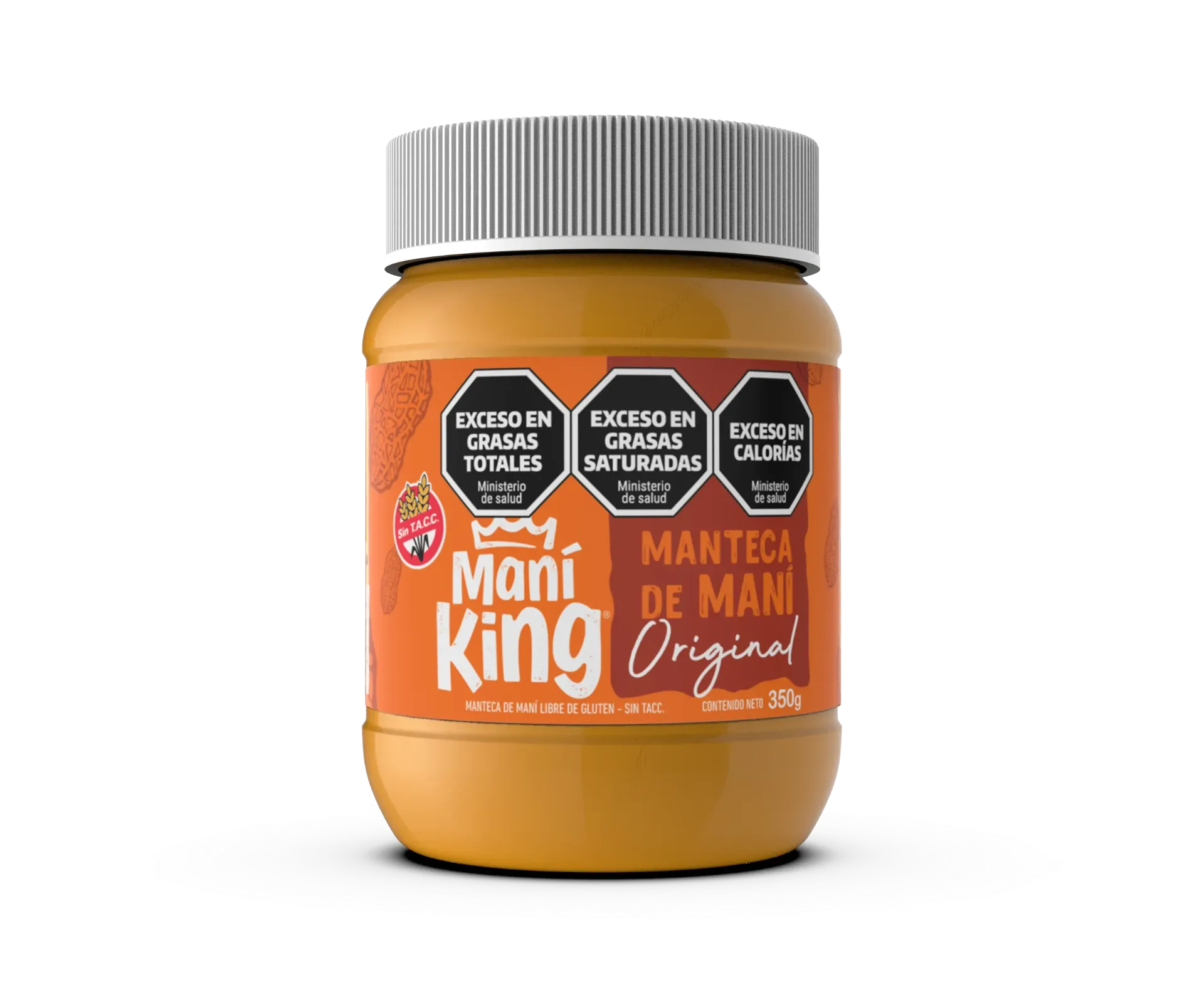 Manteca de Maní King x350g (x12)