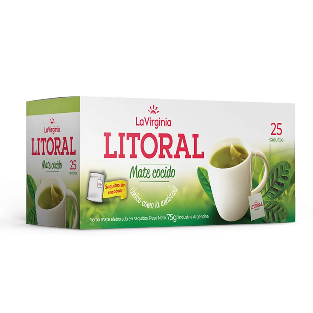 [100469] Mate Cocido La Virginia Litoral x25u (x10)