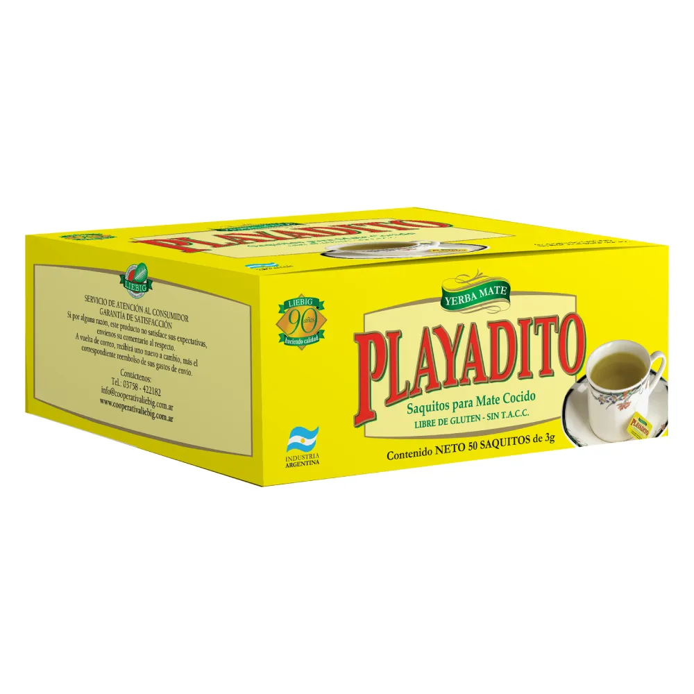 [101074] Mate Cocido Playadito x50u (x5)