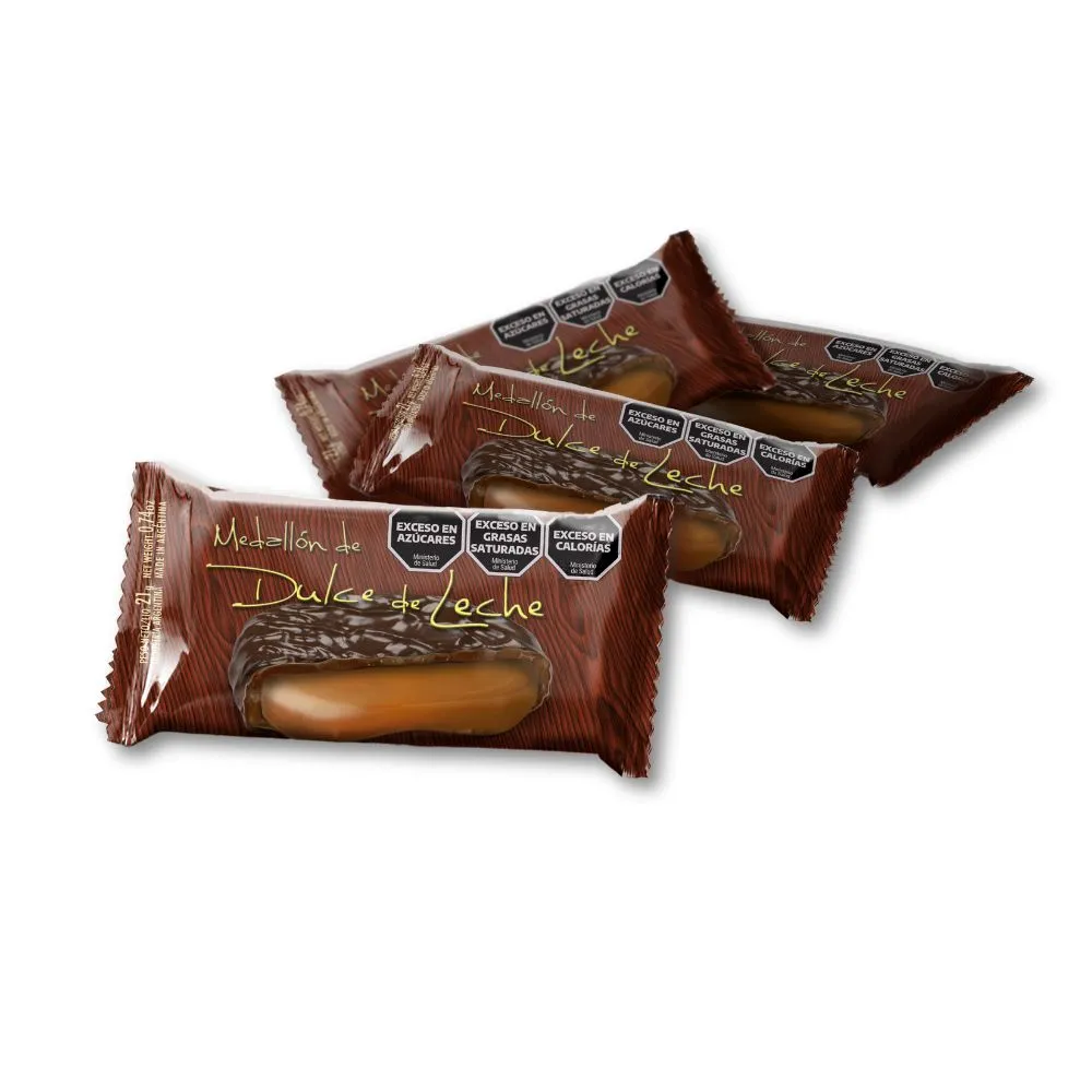 [13001] Medallón Relleno de Dulce de Leche x21g (12x20)