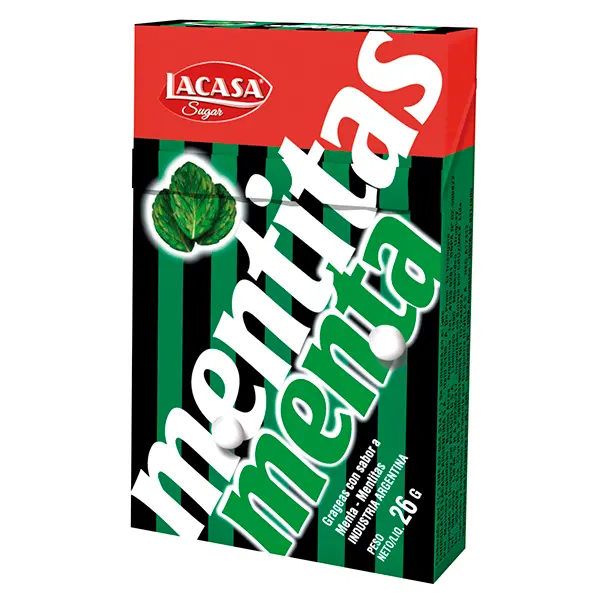 [28931] Mentitas Pastilla Menta x26g (12x12)