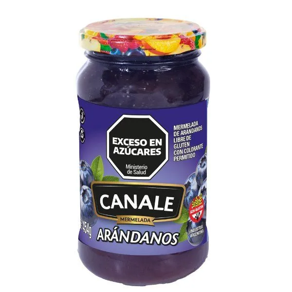 [101146] Mermelada Canale Arándanos x454g (x12)