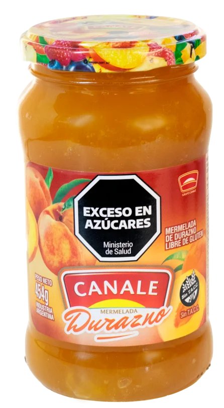 [101142] Mermelada Canale Durazno x454g (x12)