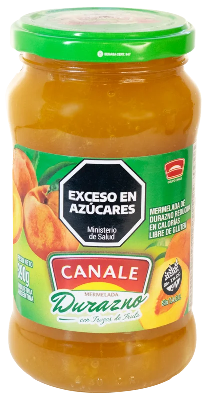 [101144] Mermelada Canale Light Durazno x390g (x12)
