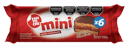 [100108] Mini Alfajor Fantoche Chocolate x150g (x24)
