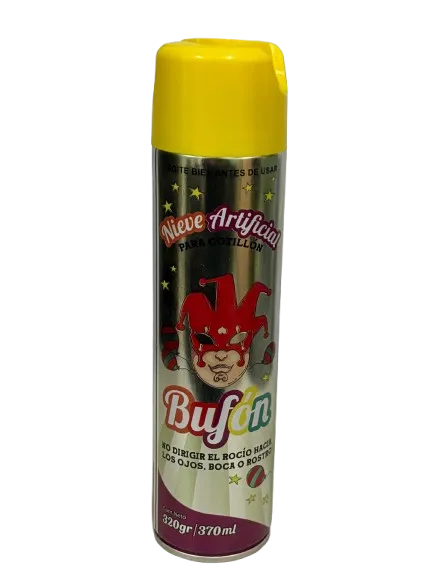 [100925] Nieve Artificial Bufón x370ml (x12)