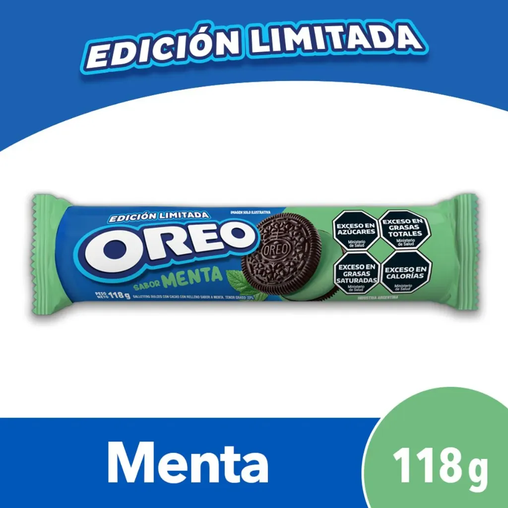 [100660] Oreo Menta x118g (x36)