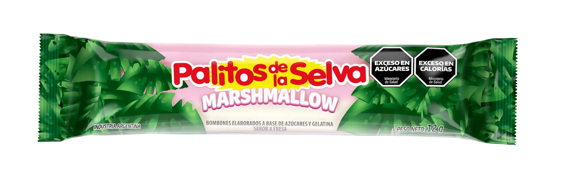 Palitos de la Selva Marshmallow x12g (12x24)