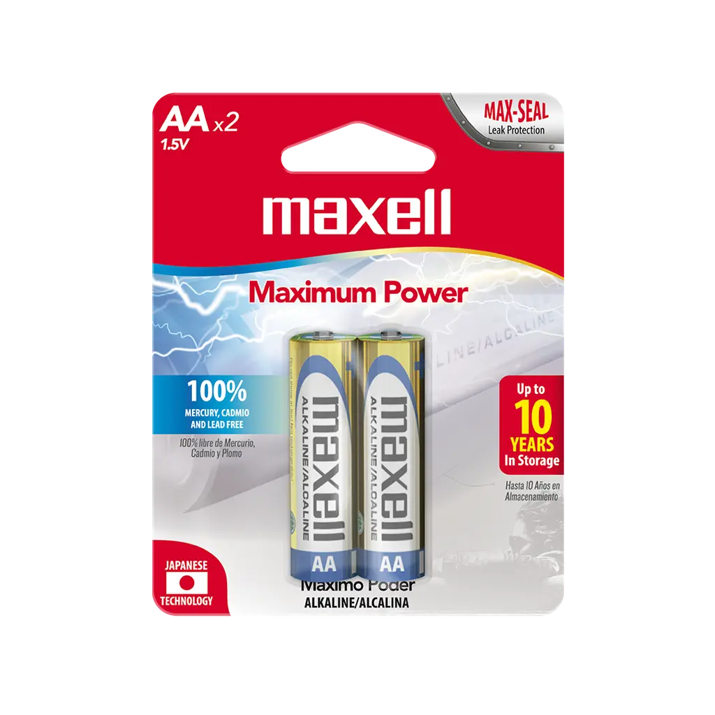 [47400] Pilas Maxell AA x2 (x24)