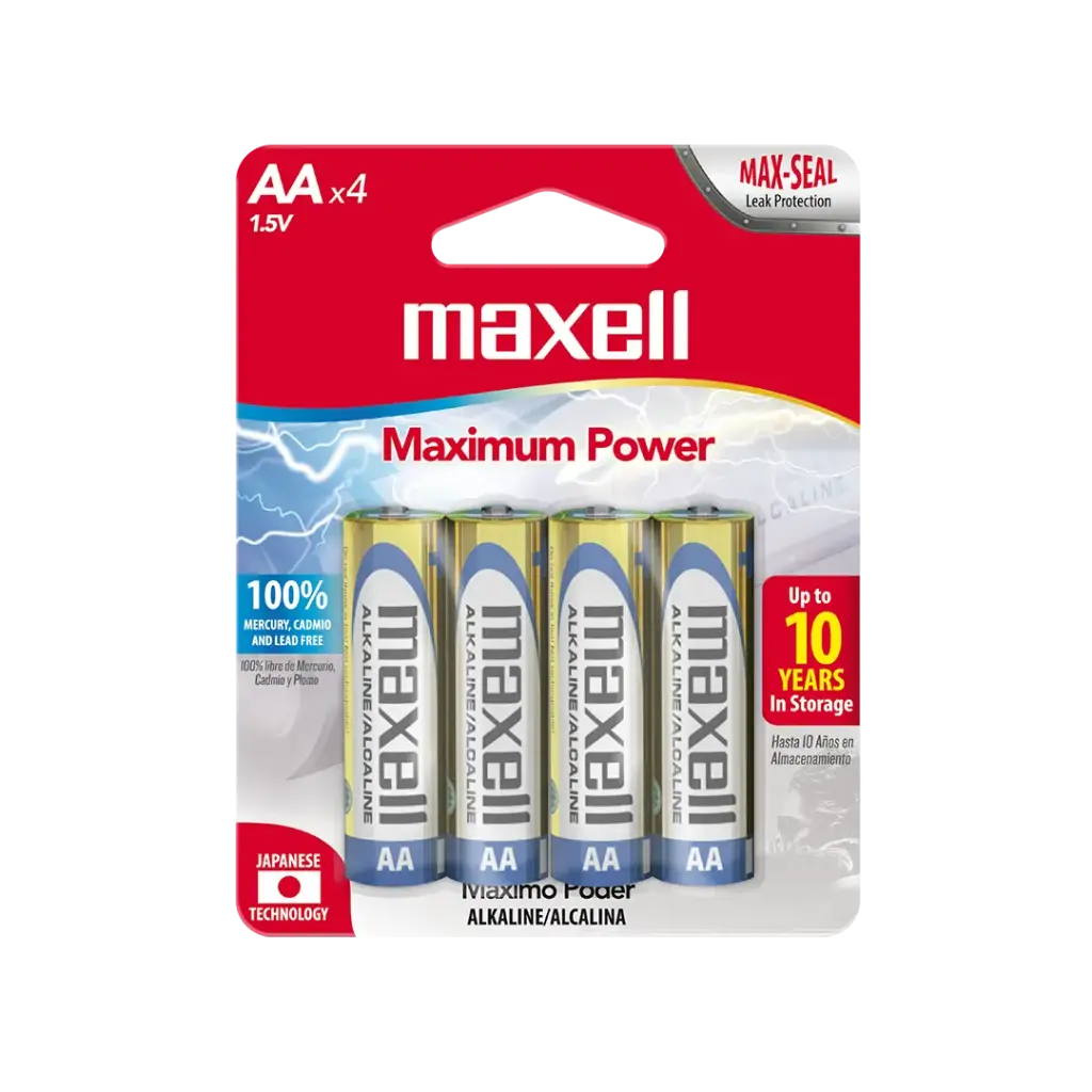 [47401] Pilas Maxell AA x4 (x12)
