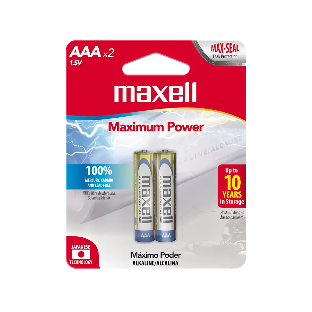 [47404] Pilas Maxell AAA x2 (x24)