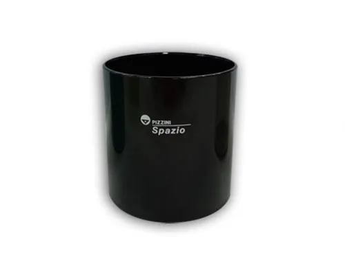 [100608] Portalápices Circular Pizzini Negro (x10)