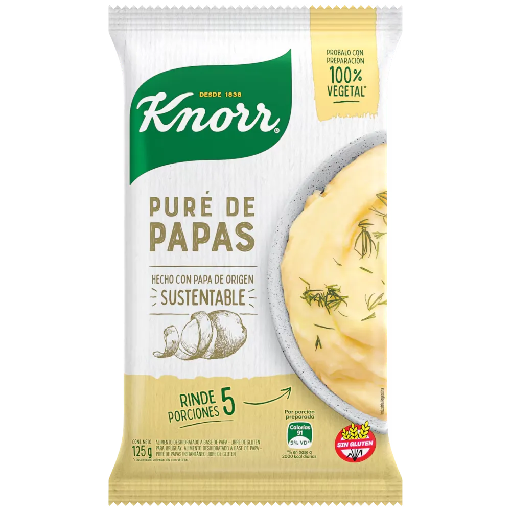 [100492] Puré de Papas Knorr x125g (x12)