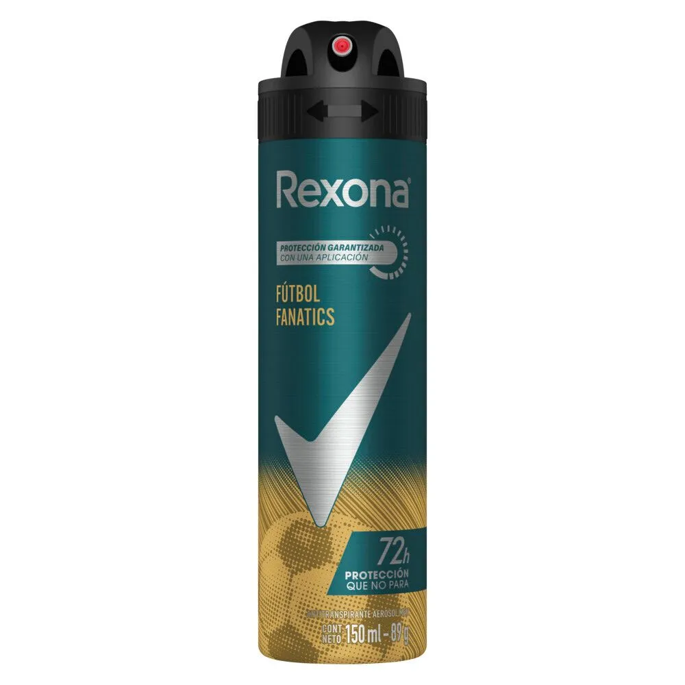 [77702] Rexona Desodorante AP Men Futbol Fanáticos x89g (x12)