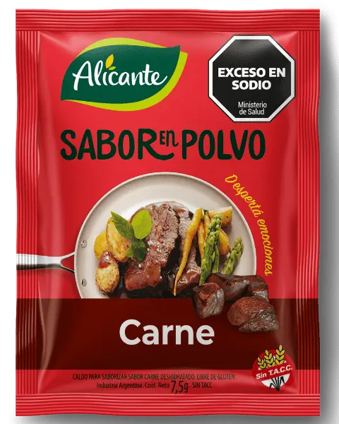 [100341] Sabor en Polvo Alicante Carne sin Tacc x7,5g (10x12)