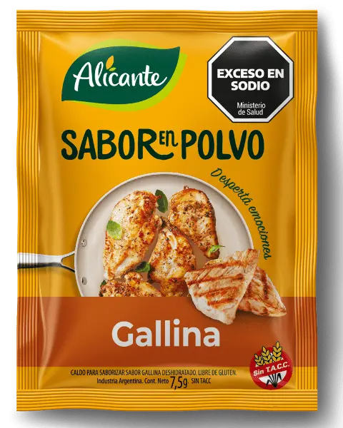 [100342] Sabor en Polvo Alicante Gallina sin Tacc x7,5g (10x12)