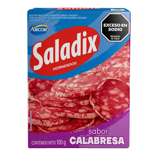 [100723] Saladix Calabresa x100g (x24)