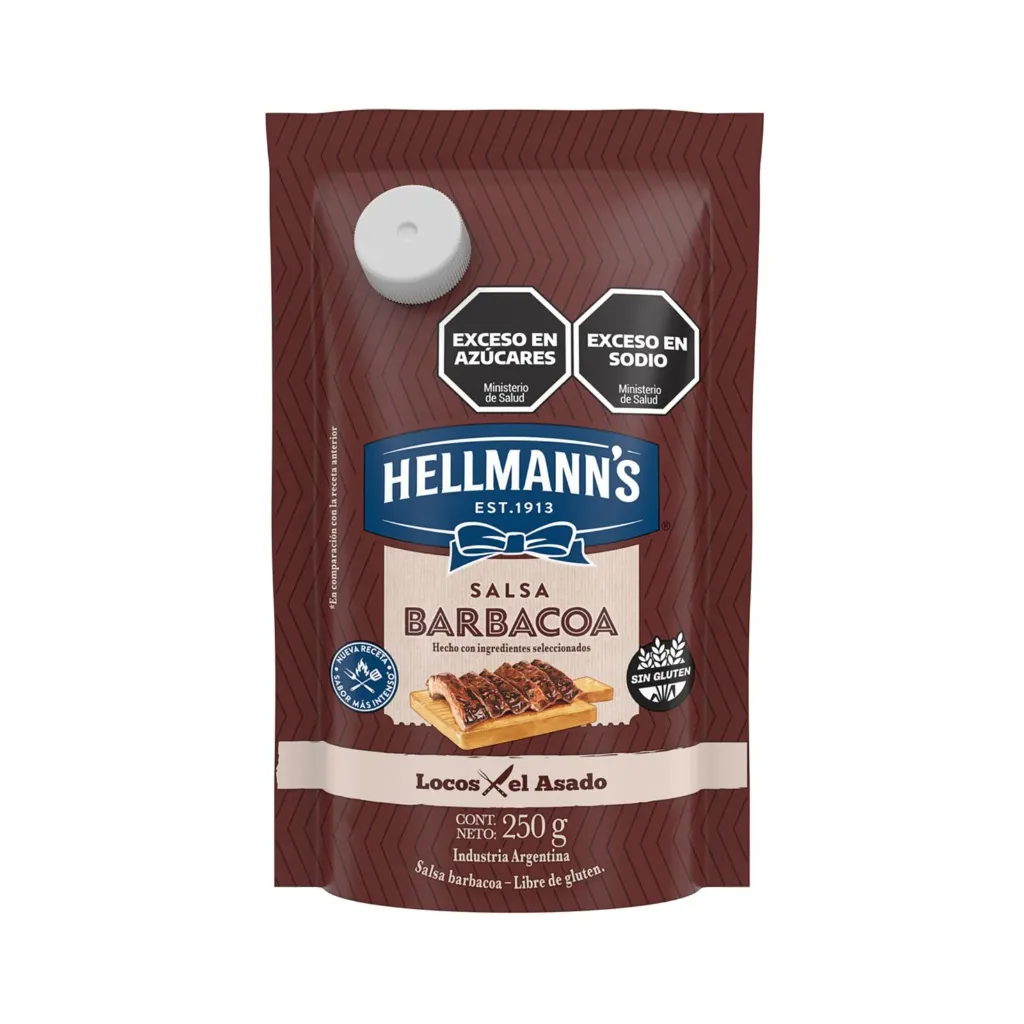 [100956] Salsa Barbacoa Hellmanns DP x250g (x24)