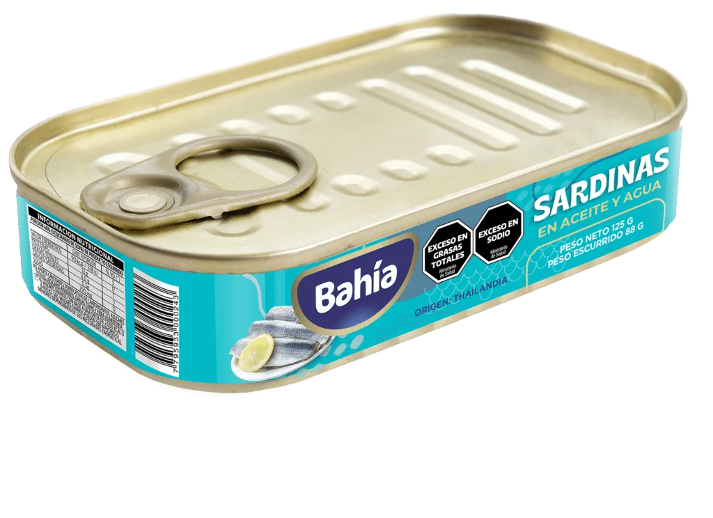 [100866] Sardinas en Aceite y Agua Bahía x125g (x50)