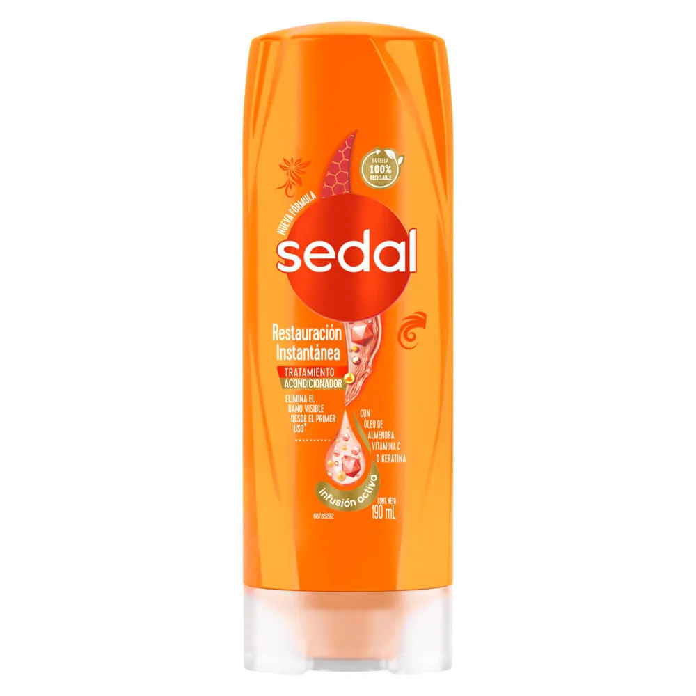 [74968] Sedal Acondicionador Restauración Instantánea x190ml (x12)