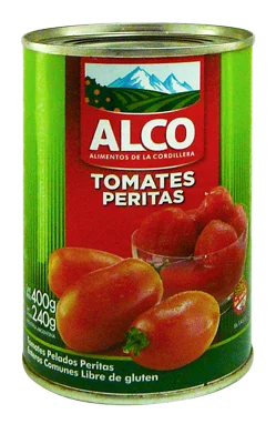 [101135] Tomate Perita Pelado Alco x400g (x24)