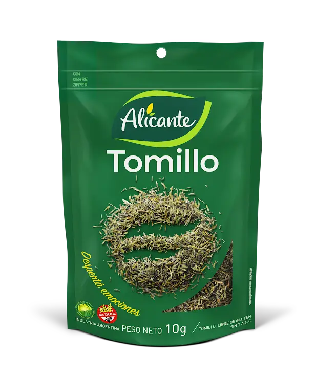 [100336] Tomillo Alicante sin Tacc x10g (x12)