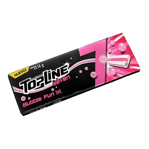 [100300] Top Line 7 Bubble Fun Tutti Frutti x14g (20x16)