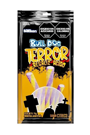 [8091] Tubito Bulldog Terror x75g (x24)