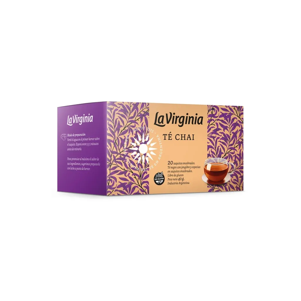 [100985] Té Chai La Virginia x20u (x6)