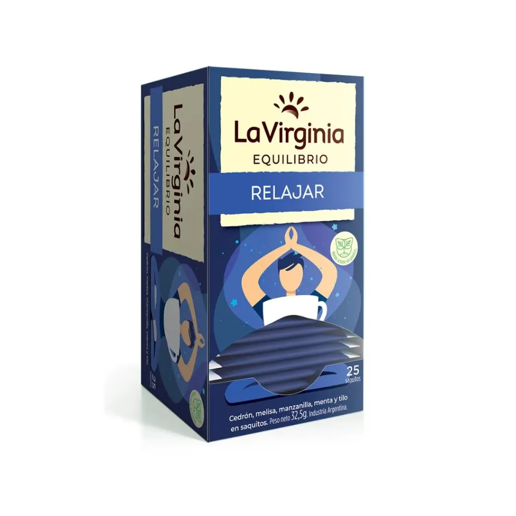 [100635] Té Equilibrio Relajar La Virginia x25u (x6)