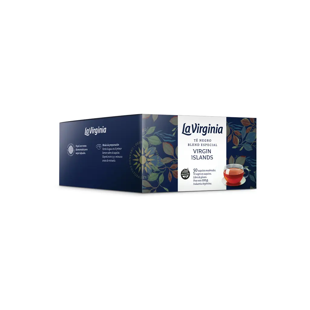 [100468] Té La Virginia Virgin Islands x50u (x10)