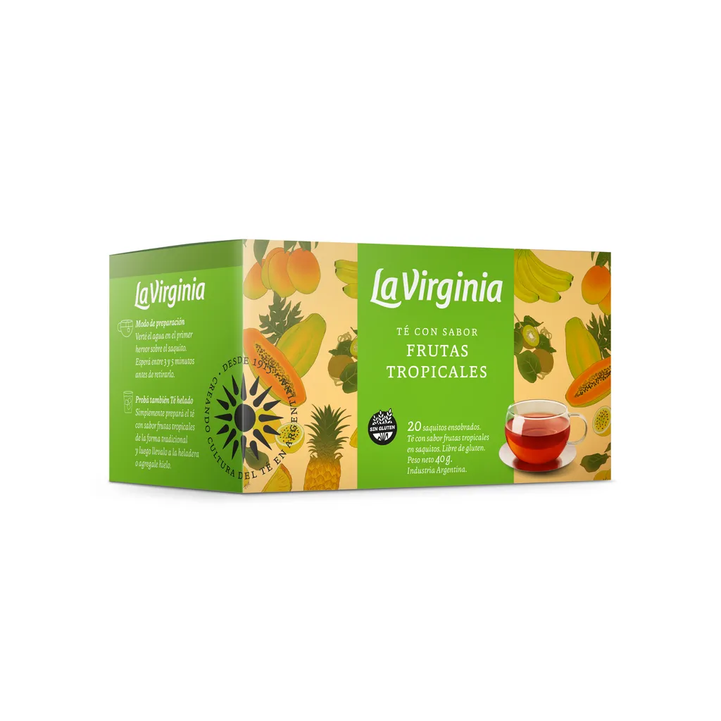 [100961] Té Saborizado Frutas Tropicales La Virginia x20u (x6)