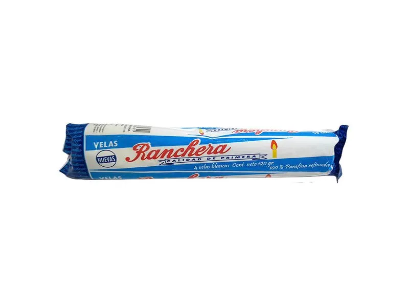 [6050] Velas Ranchera Refinada 4x120g (x25)