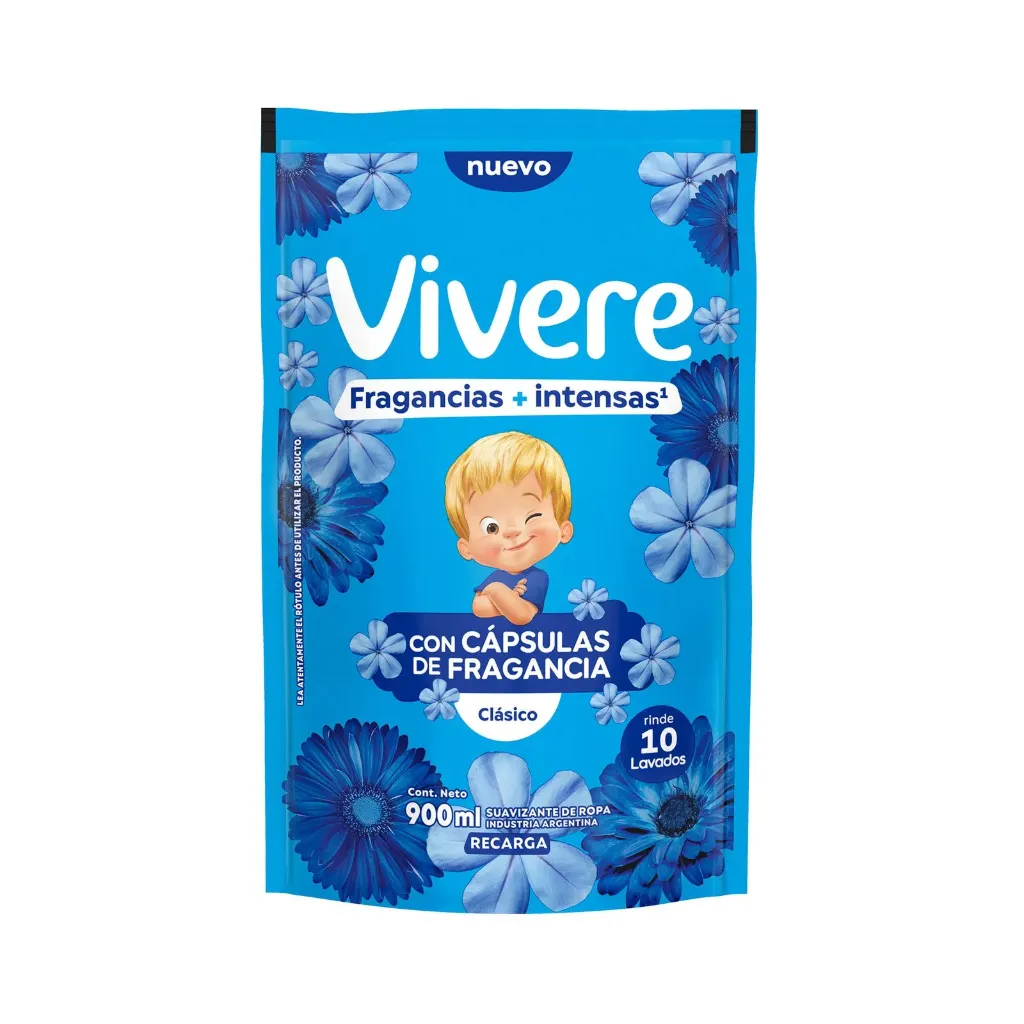 [72408] Vívere Suavizante Clásico DP x900ml (x12)