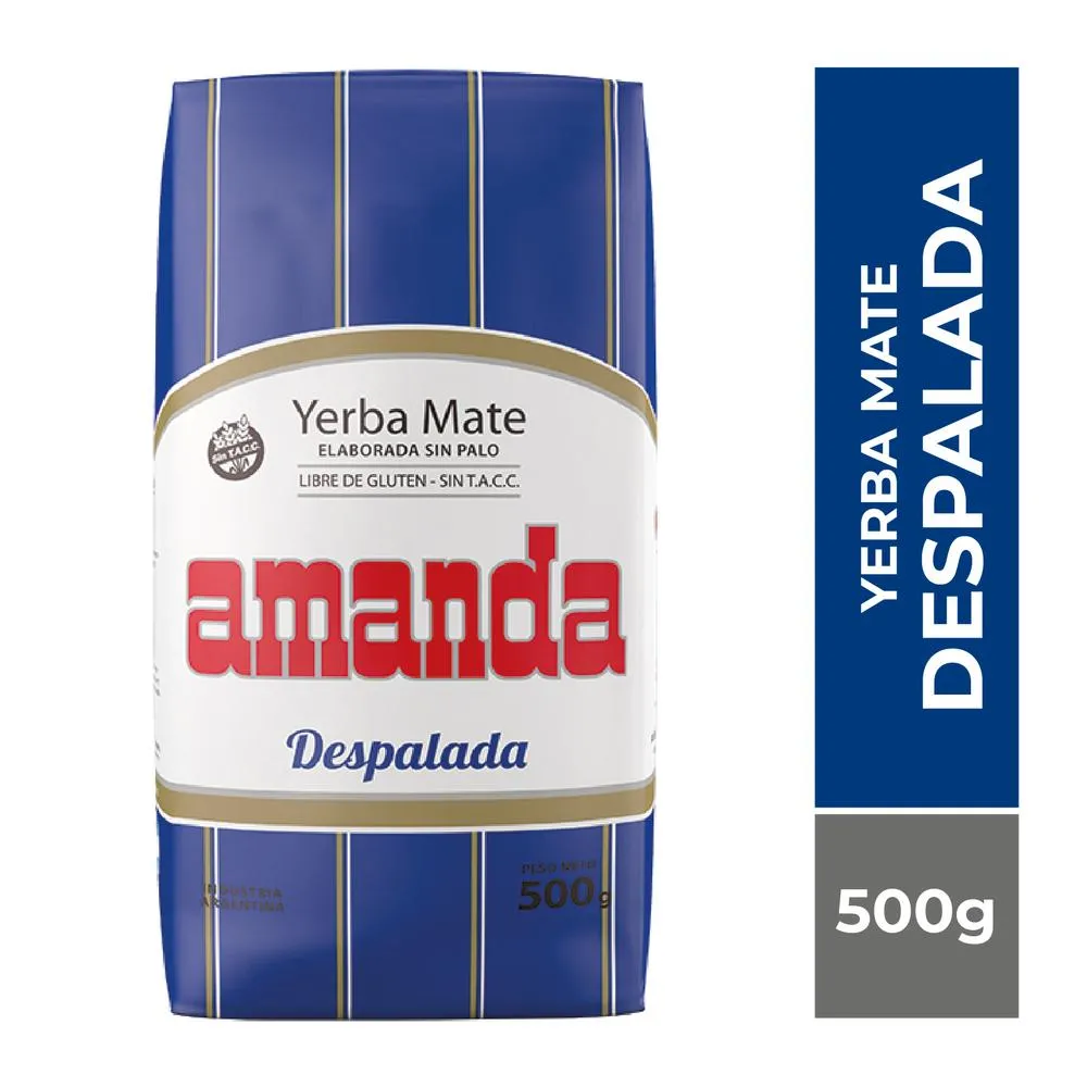 [101029] Yerba Amanda Despalada x500g (x10)